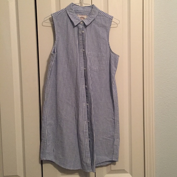 Long striped button up - Picture 1 of 6